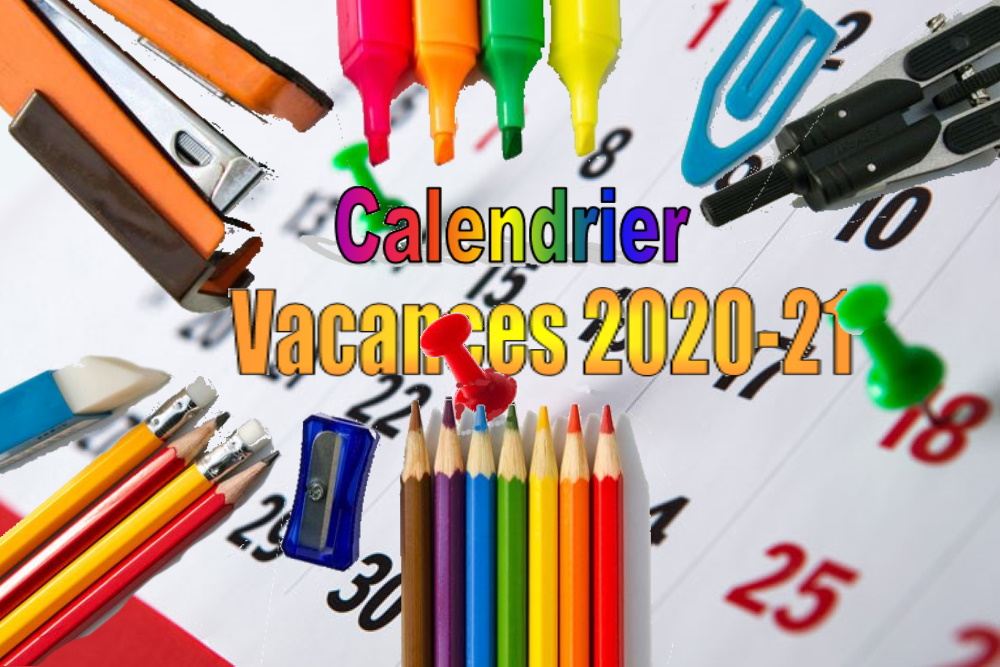 calendrier vacances 2020-21