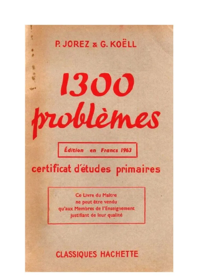 1300 problemes